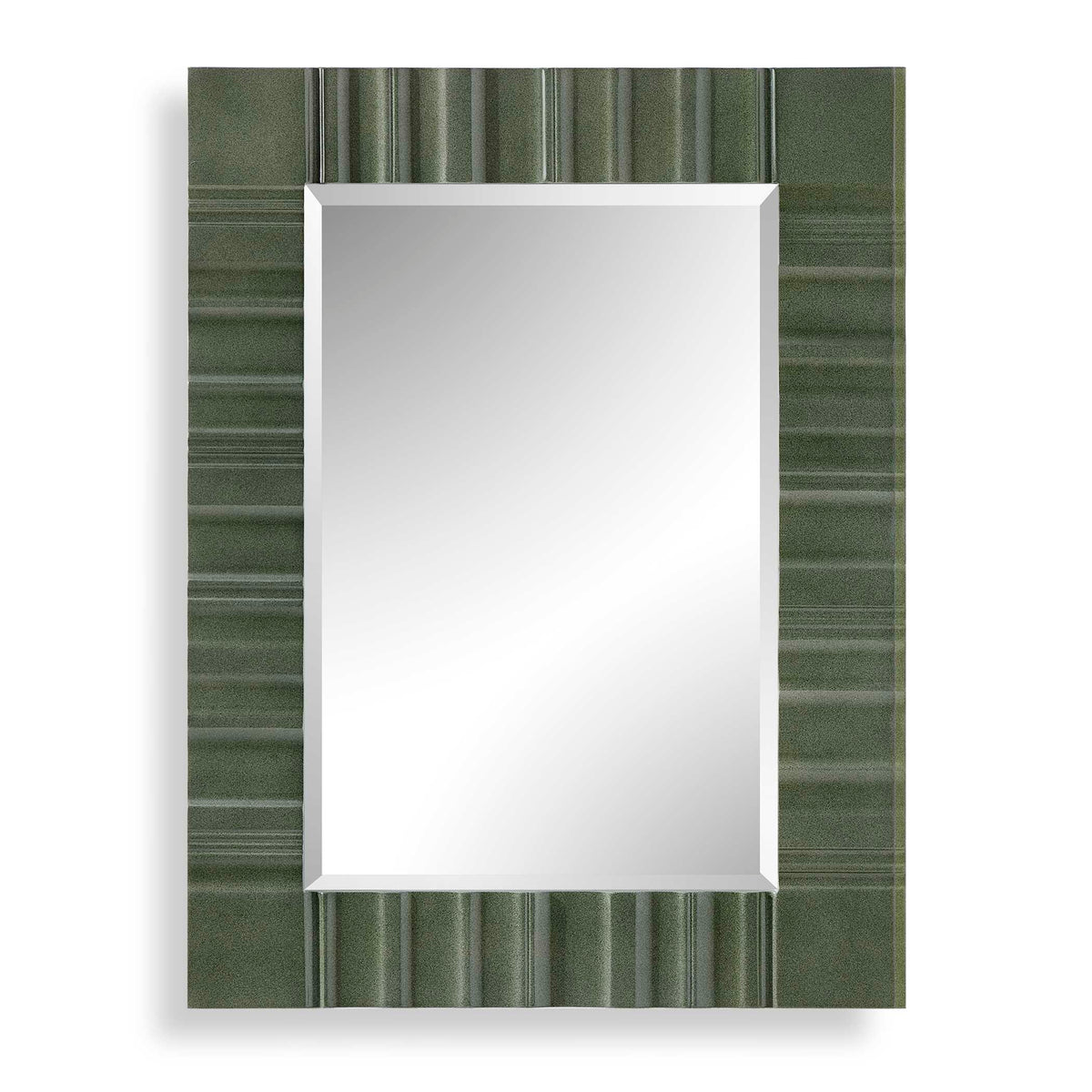 Quincey Mirror - Green by Uttermost - View 1