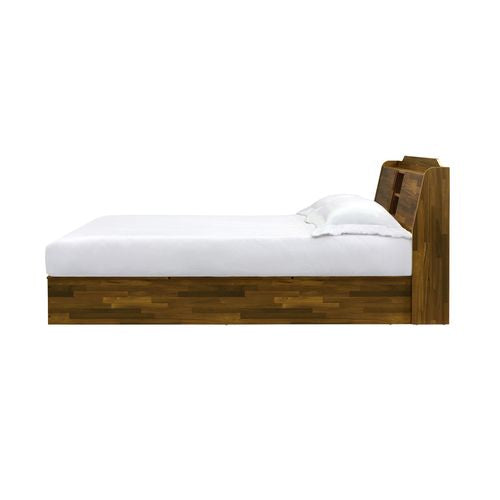 Acme - Hestia Queen Bed W/Storage BD00542Q Walnut Finish