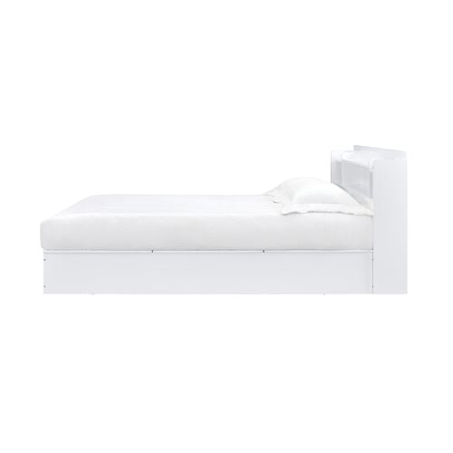 Acme - Perse Queen Bed W/Storage BD00548Q White Finish