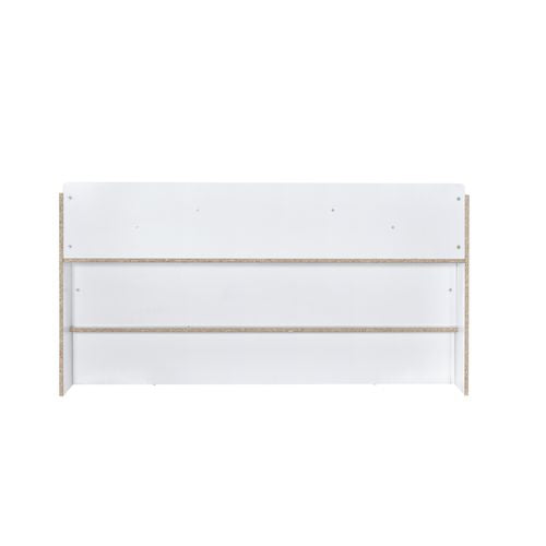 Acme - Perse Queen Bed W/Storage BD00548Q White Finish
