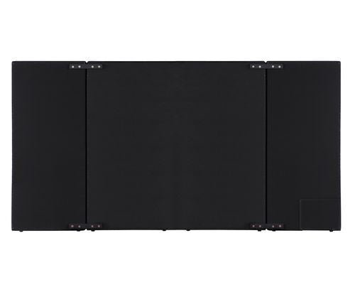 Damazy EK Bed BD00974EK Black Velvet | Acme | Home Elegance USA