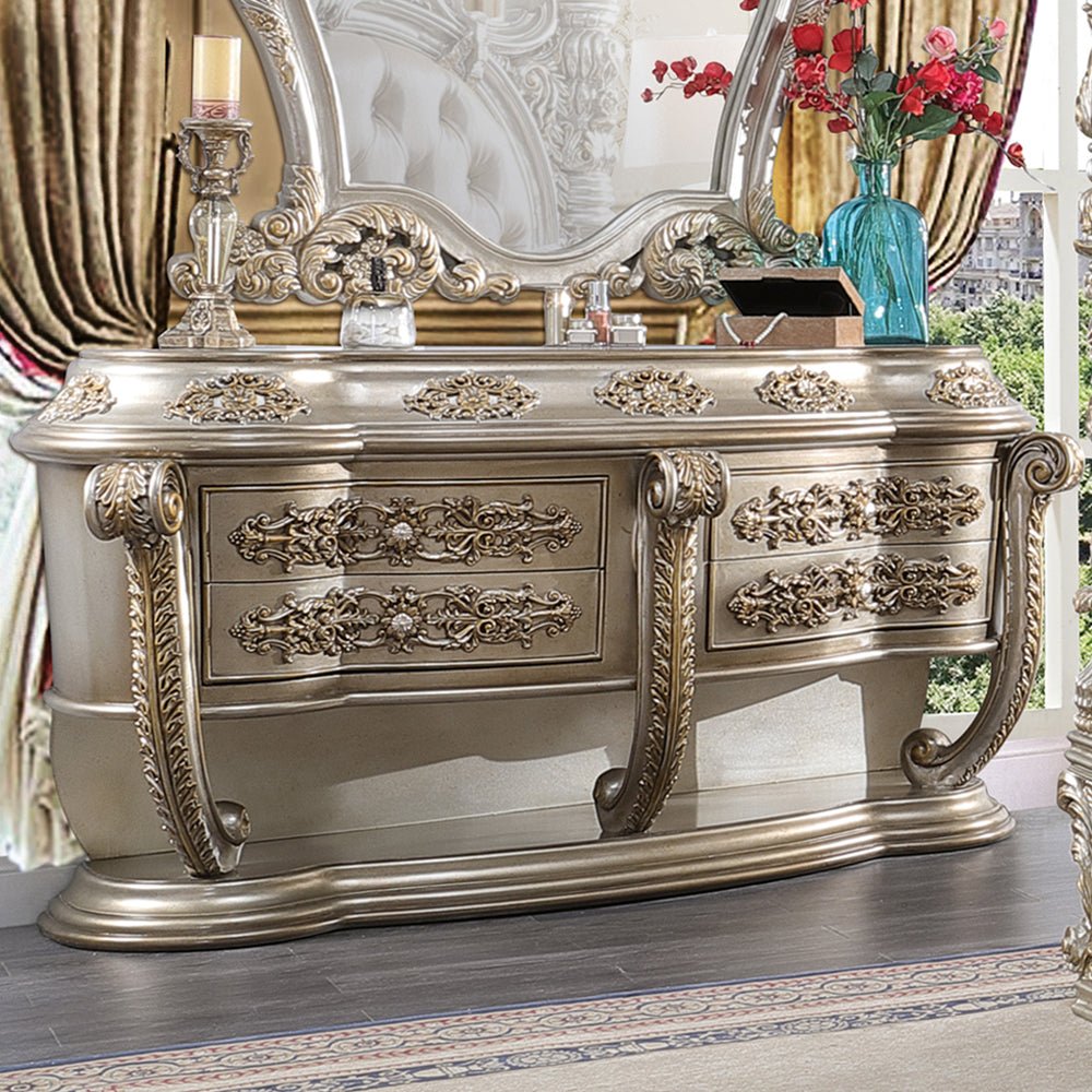 Danae Dresser BD01237 Champagne & Gold Finish | Acme | Home Elegance USA