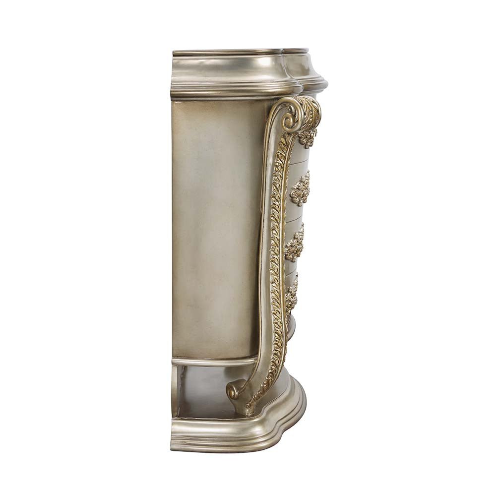 Danae Chest BD01238 Champagne & Gold Finish | Acme | Home Elegance USA