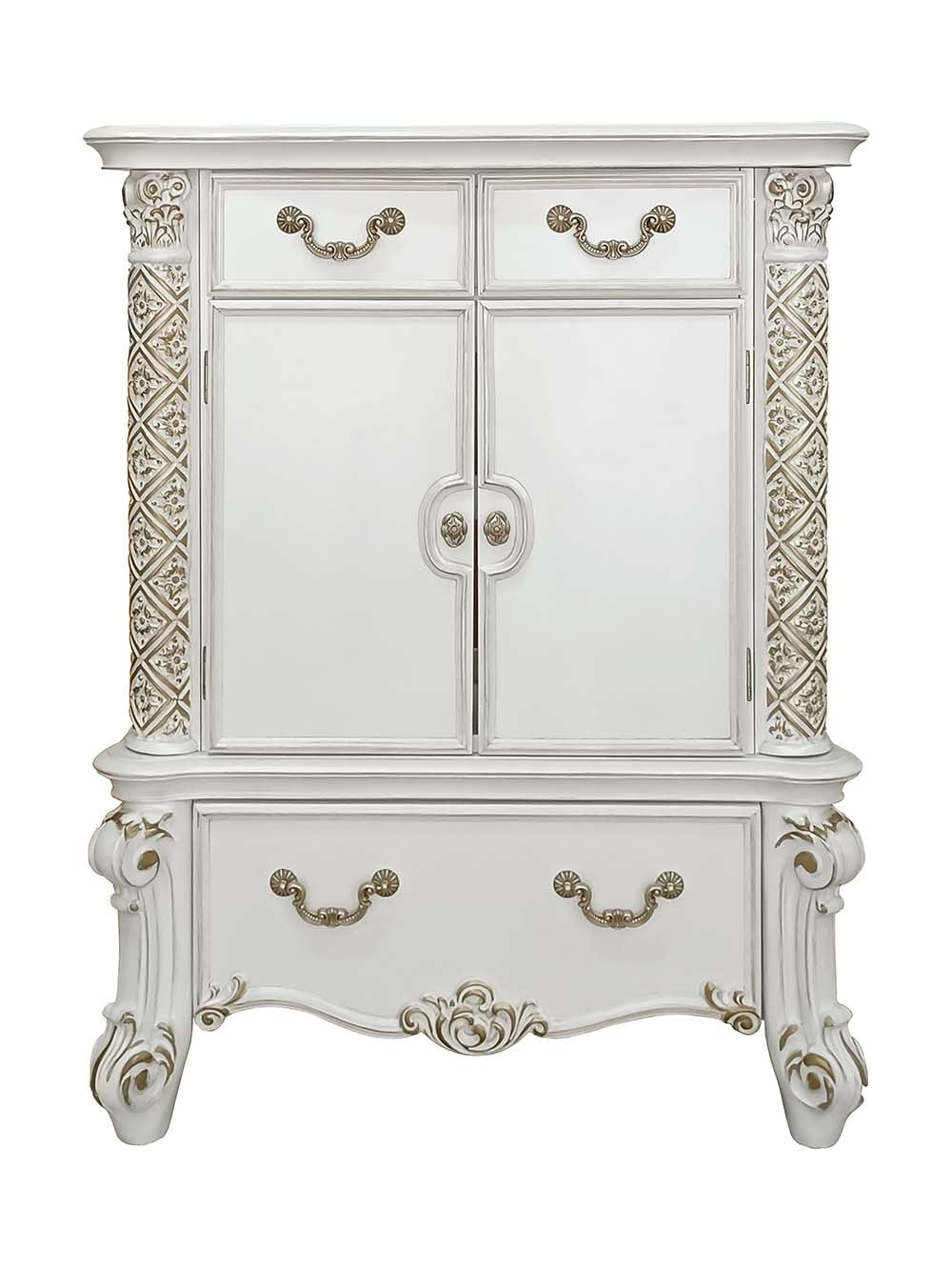 Acme - Vendome Chest BD01343 Antique Pearl Finish