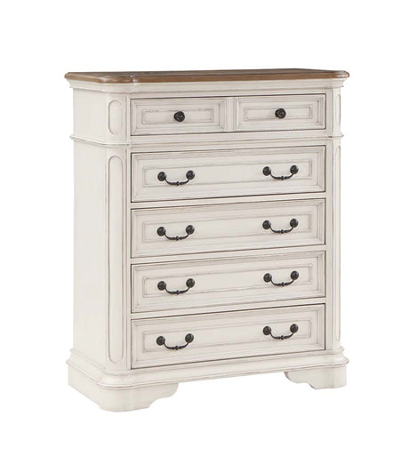 Acme - Florian Chest BD01652 Antique White Finish