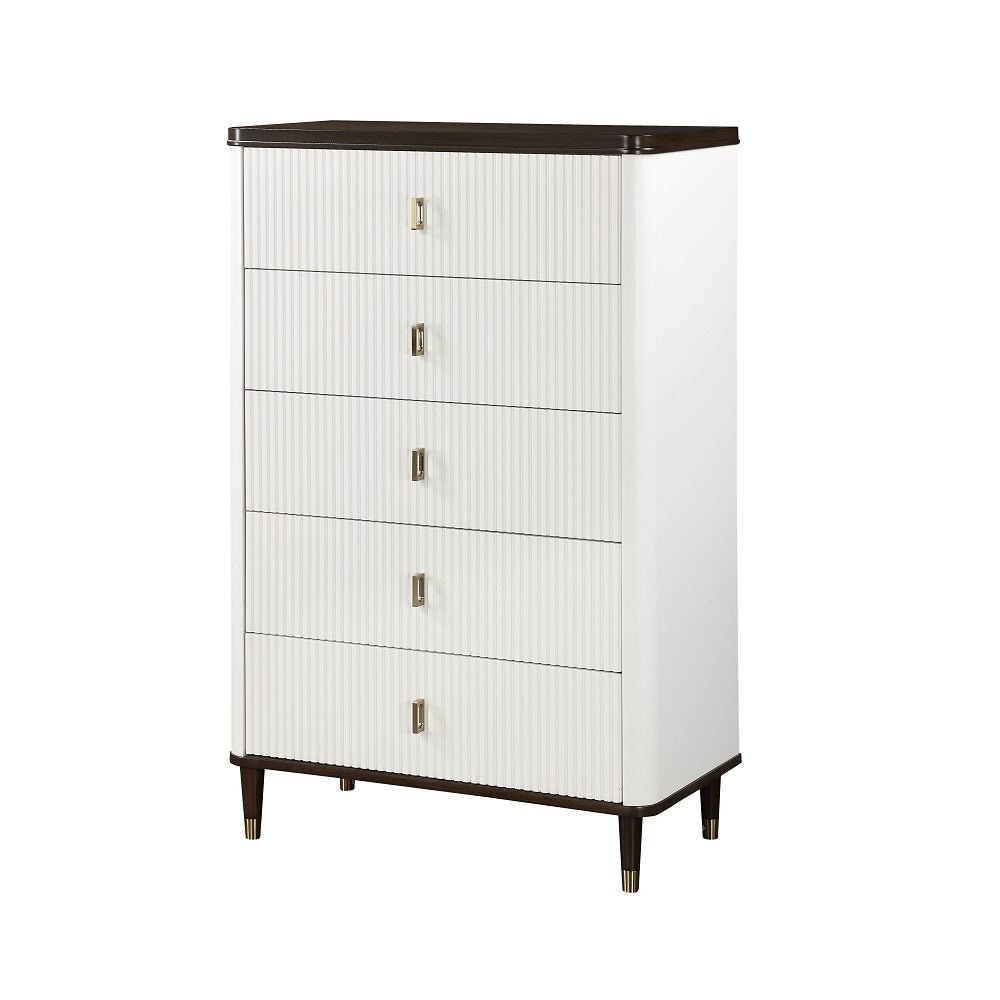 Carena Chest BD02031 White & Brown Finish | Acme | Home Elegance USA