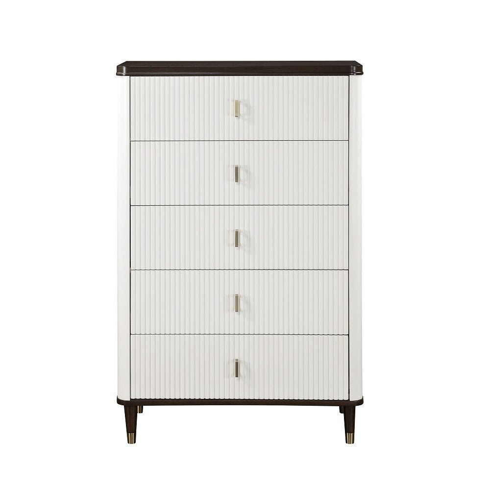 Carena Chest BD02031 White & Brown Finish | Acme | Home Elegance USA