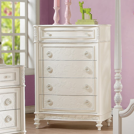 Acme - Dorothy Chest BD02270 Ivory Finish