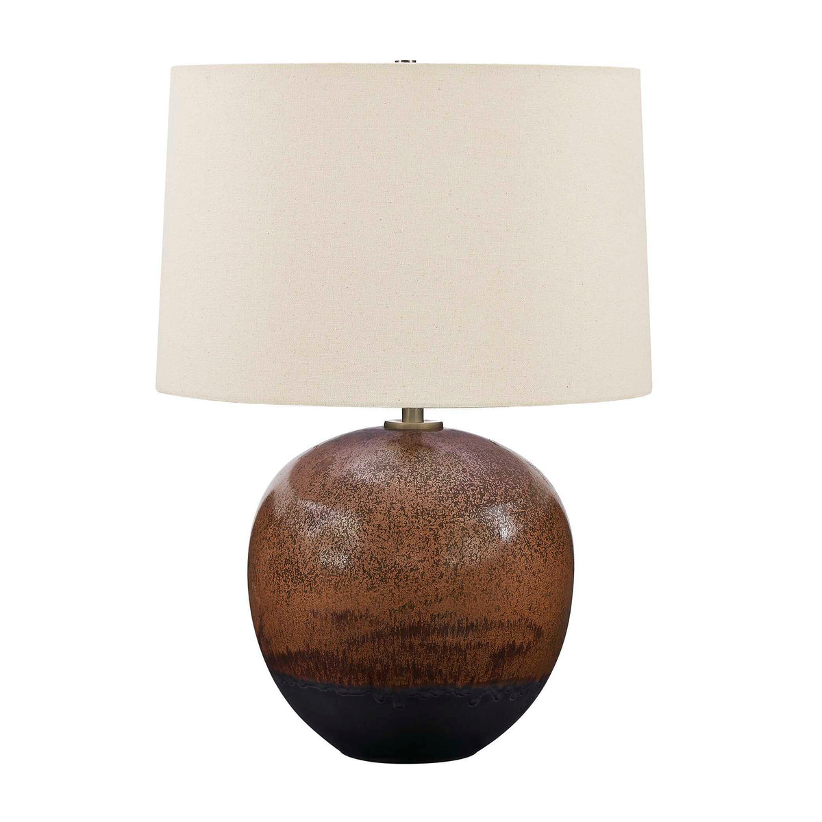 Brownell Table Lamp Rust Brown - Dark Brown by Uttermost - View 4