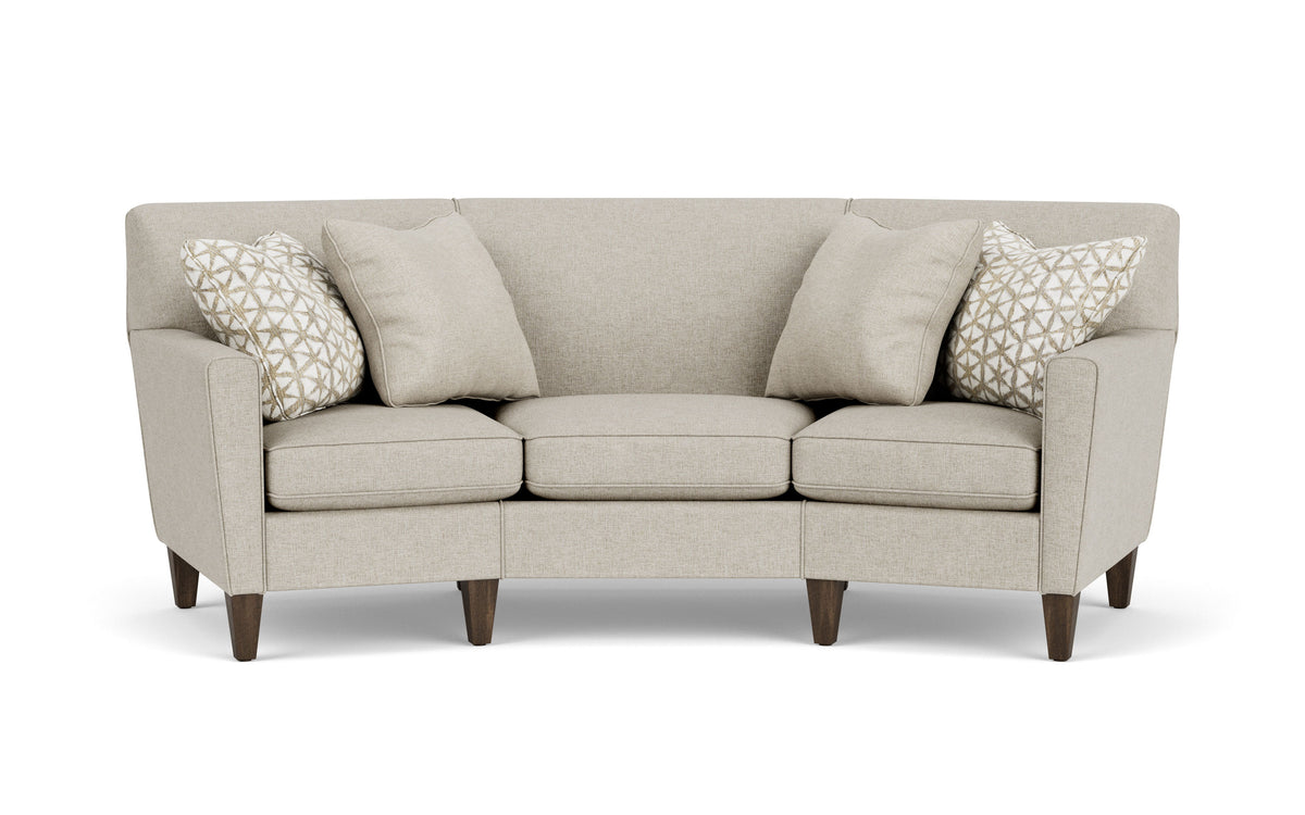 Digby Fabric Conversation Sofa | Flexsteel