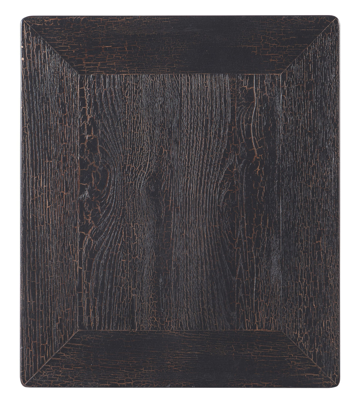 Big Sky Turned Leg End Table - Black by Hooker Furniture - View 4