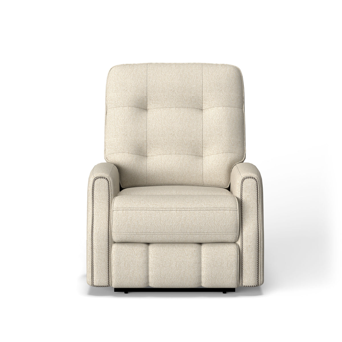 Devon Transitional Fabric Power Rocking Recliner With Power Headrest | Flexsteel