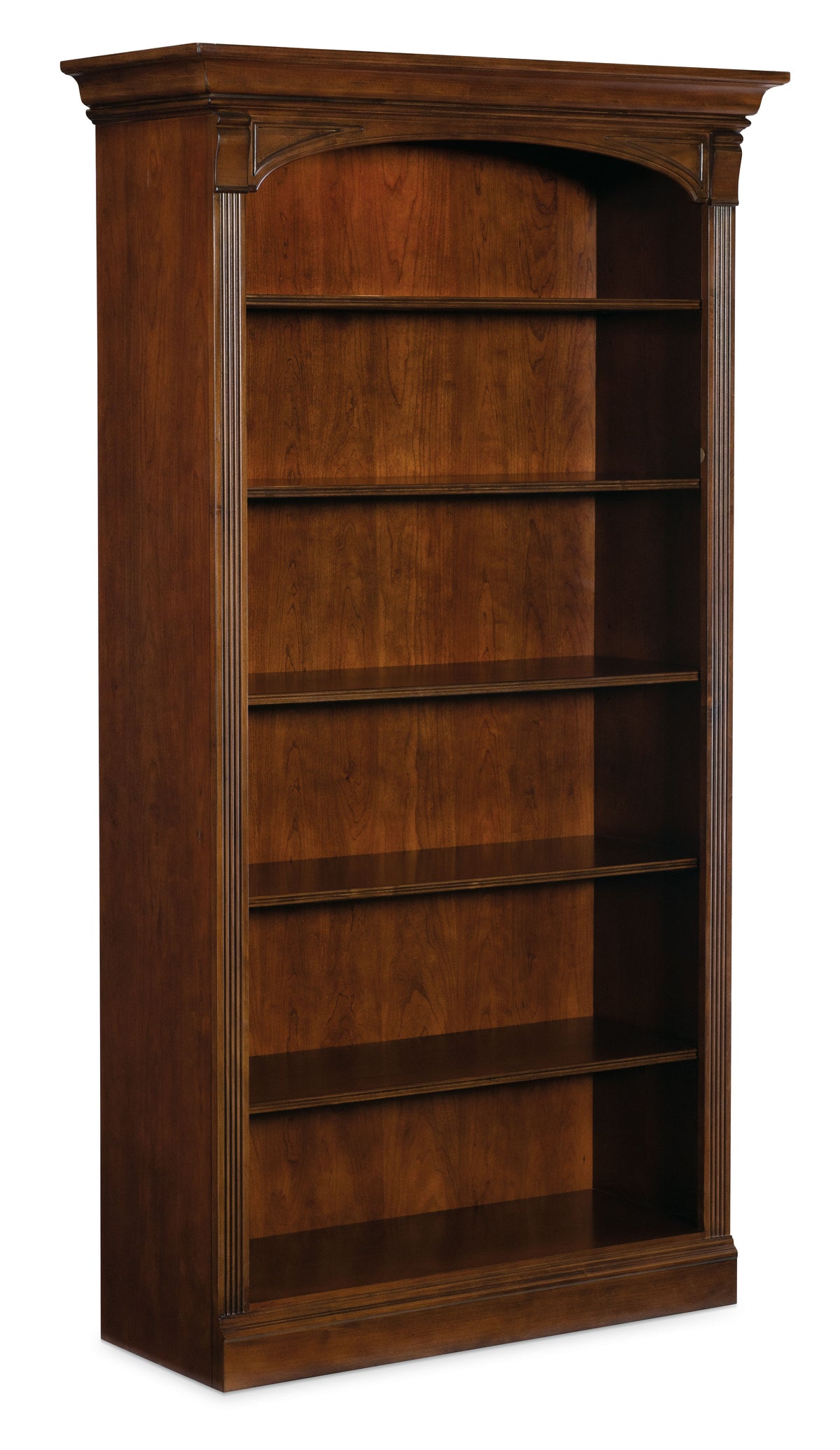 Brookhaven Open Bookcase - Dark Brown by Hooker Furniture - View 3