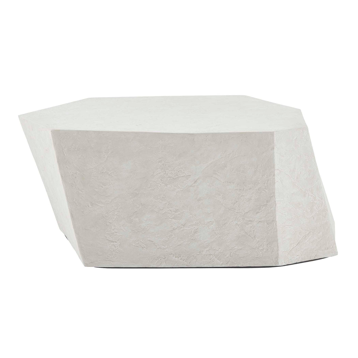 Parra Outdoor Coffee Table Limestone - White by Uttermost - View 4
