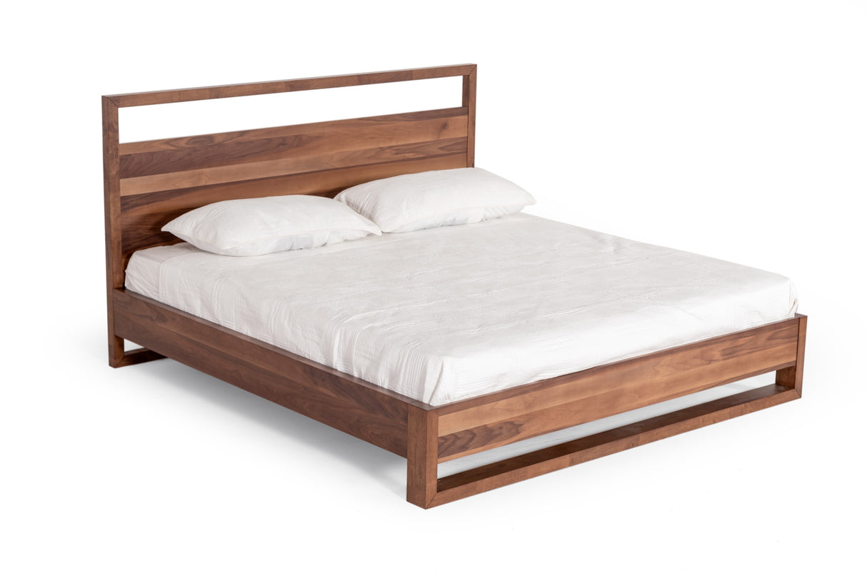 Eastern King Berlin - Modern Walnut Bedroom Set - View Image 1