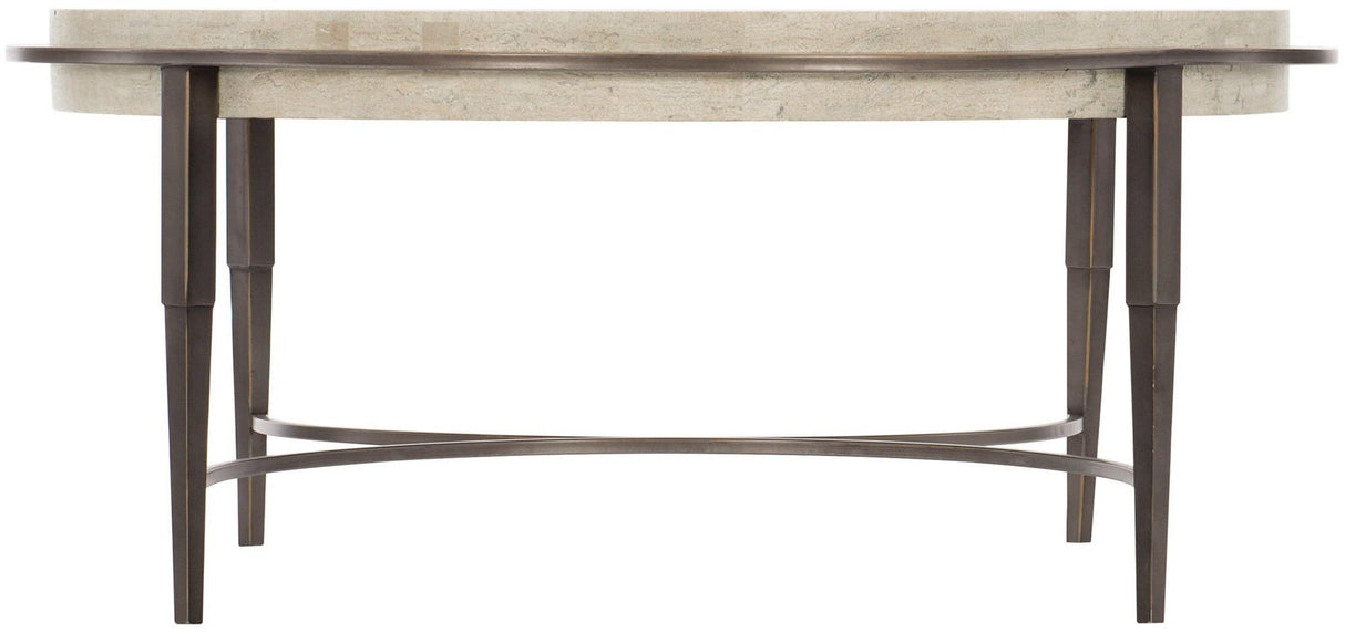 Barclay Metal Round Cocktail Table | Bernhardt | Home Elegance USA