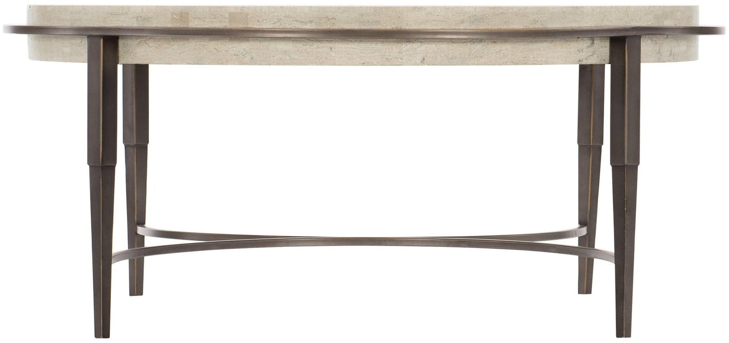 Barclay Metal Round Cocktail Table | Bernhardt | Home Elegance USA
