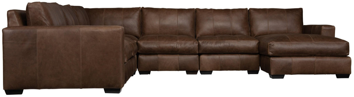 Dawkins Leather Sectional | Bernhardt | Home Elegance USA