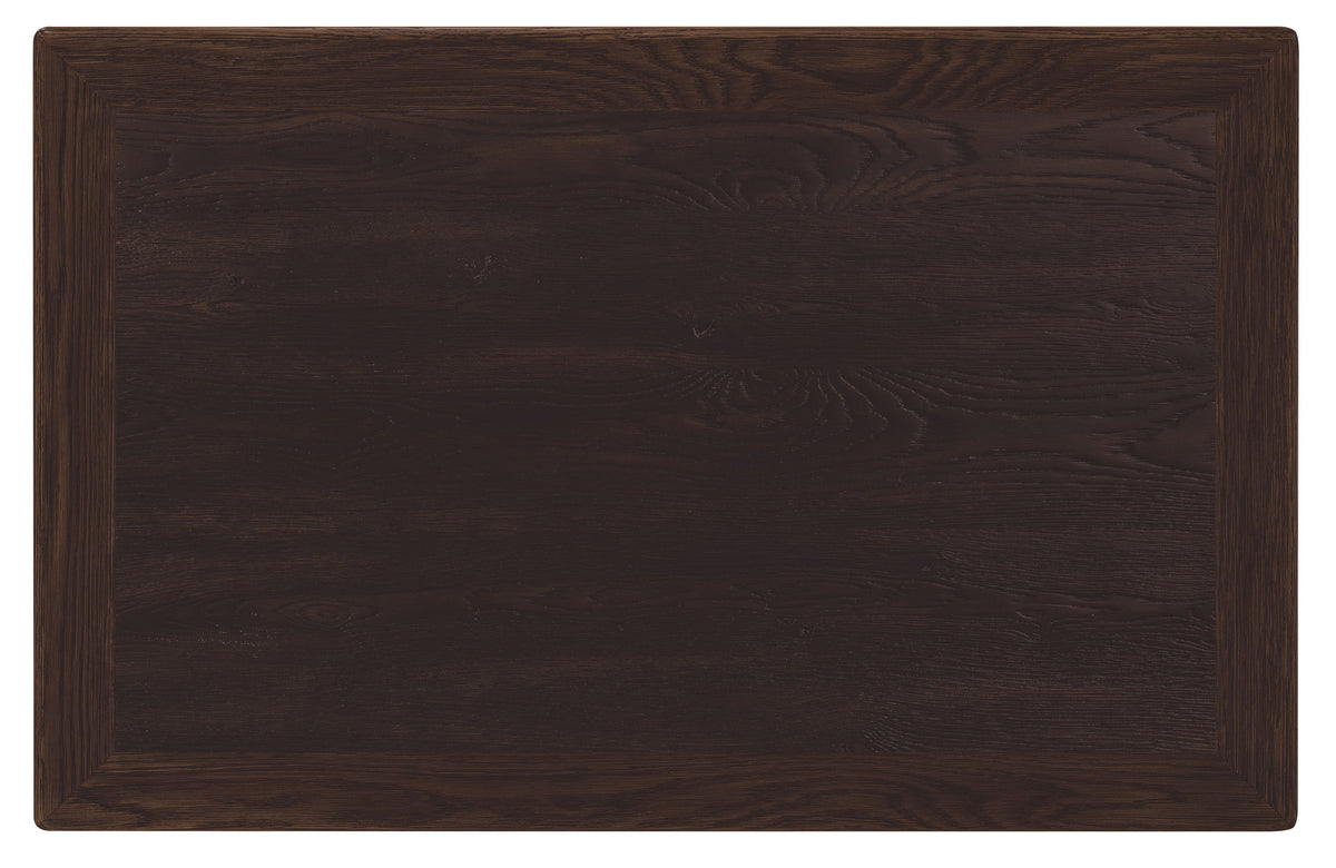 Driftwood Open Shelf Cabinet Burnt Timber - Dark Brown by Hooker Furniture - View 6