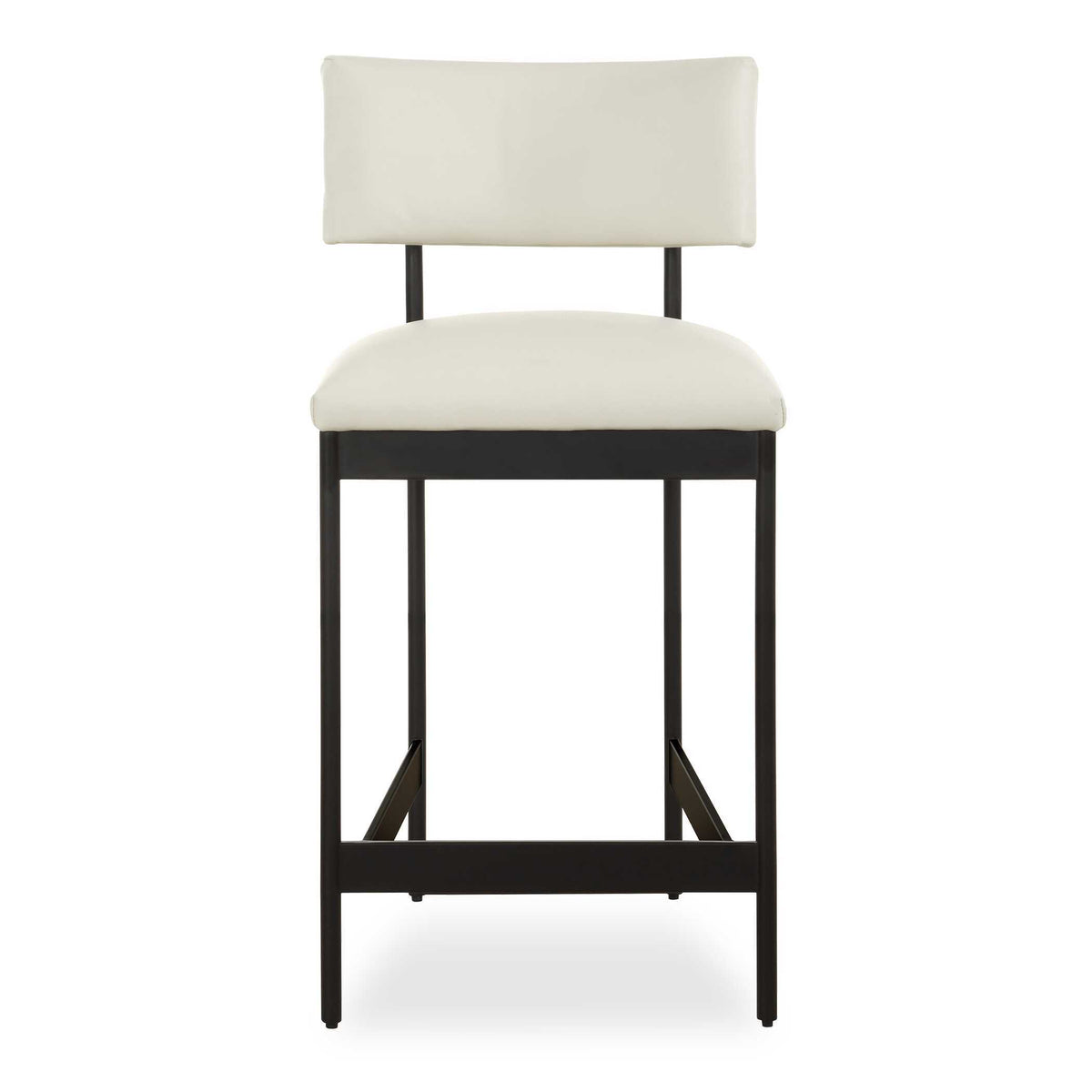 Apsley Counter Stool - Black / White by Uttermost - View 1