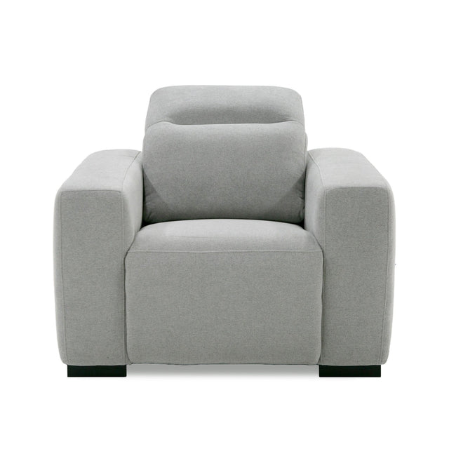 Divani Casa Bode - Modern Grey Fabric Recliner Chair | Home Elegance USA