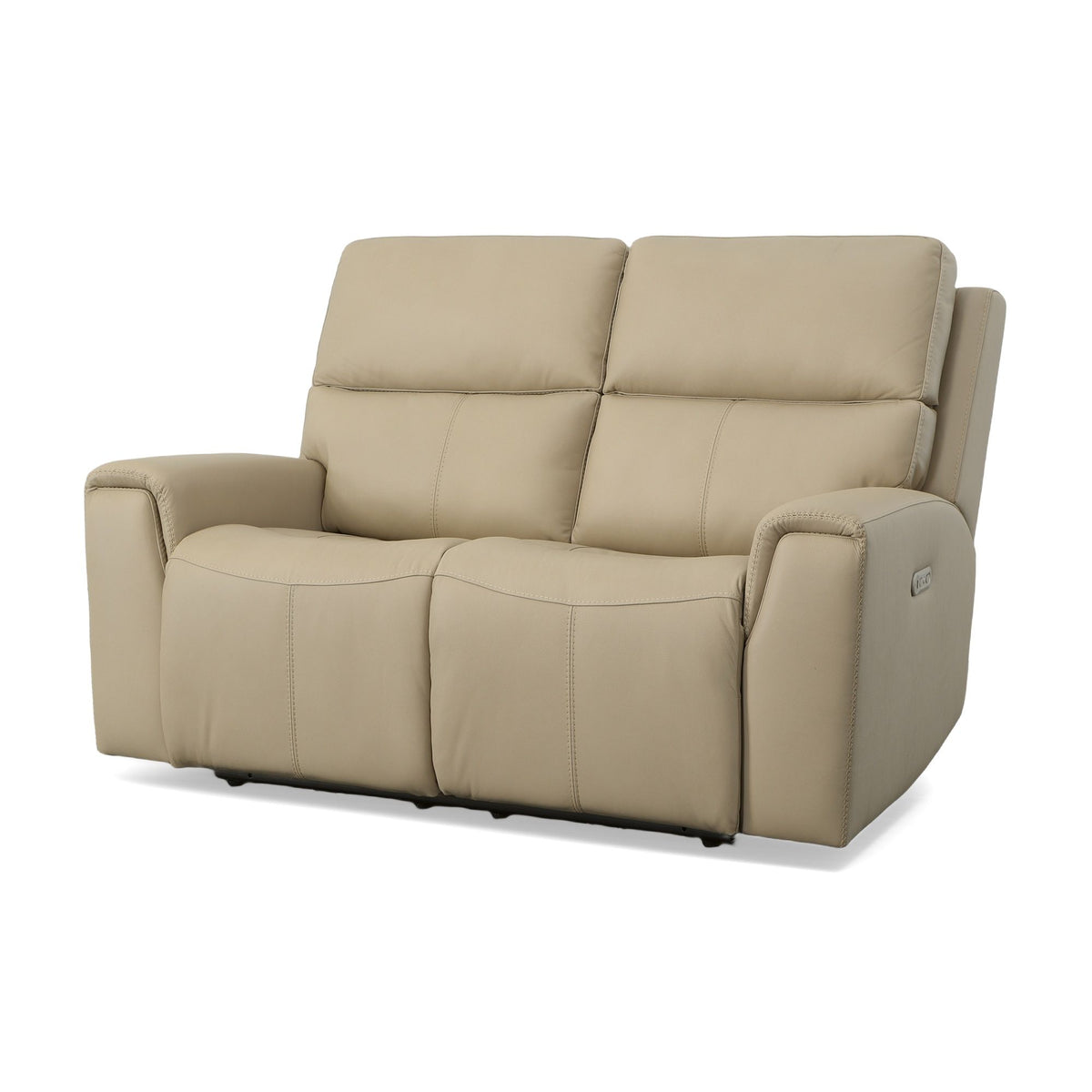Jarvis Power Reclining Loveseat With Power Headrests - Parchment | Flexsteel