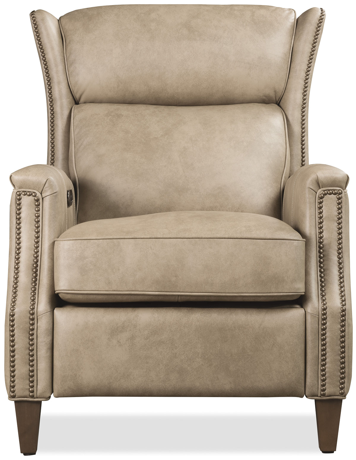 Lansing Power Recliner With Power Headrest - Beige by Hooker Furniture - View 6