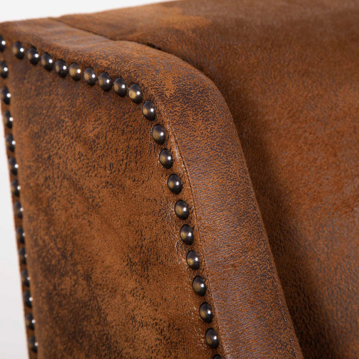 Clay Leather Armchair - Dark Brown by Uttermost - View 12