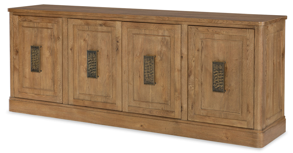 Cashiers Entertainment Credenza Almond - Light Brown by Hooker Furniture - View 2