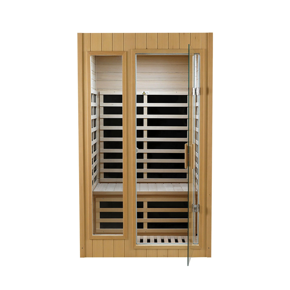 Hemlock Two-person far infrared roof embedded indoor sauna room - sold by Home Elegance USA