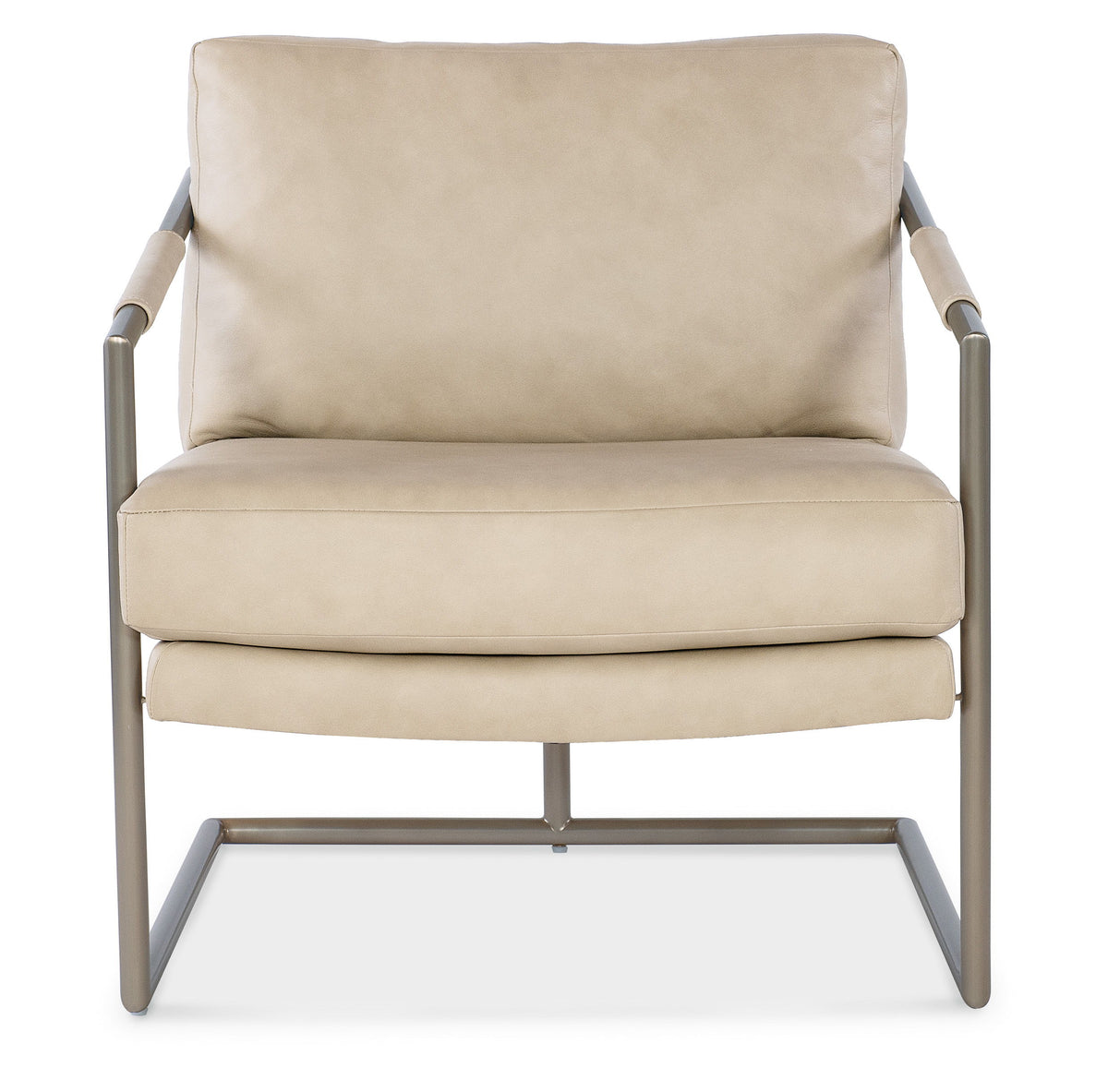 Moody Metal Chair - Beige by Hooker Furniture - View 4