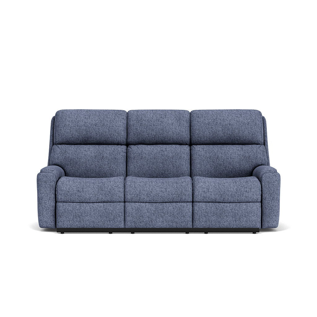 Rio Transitional Fabric Reclining Sofa | Flexsteel
