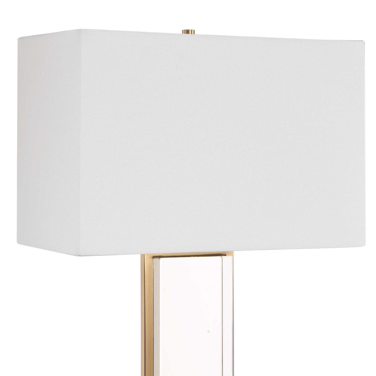 Stambaugh Crystal Table Lamp - Gold by Uttermost - View 6
