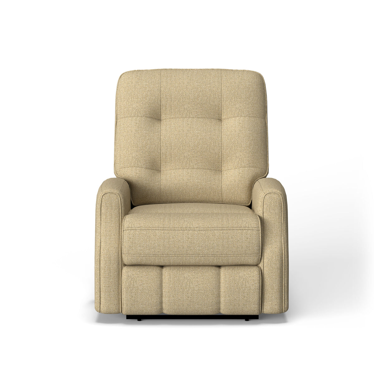Devon Transitional Fabric Power Recliner, Power Headrest | Flexsteel