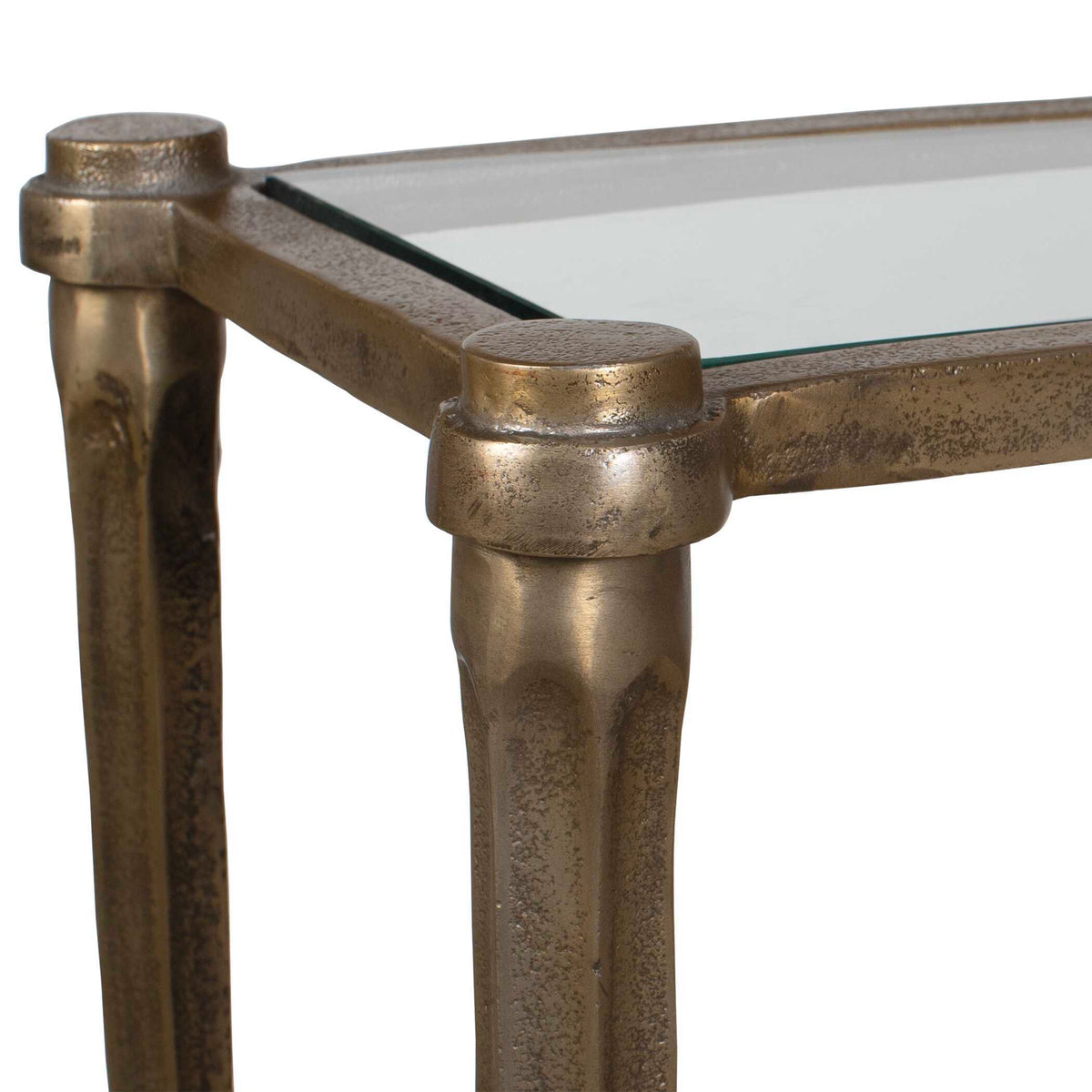 Amara Console Table Antique Brass - Gold by Uttermost - View 5