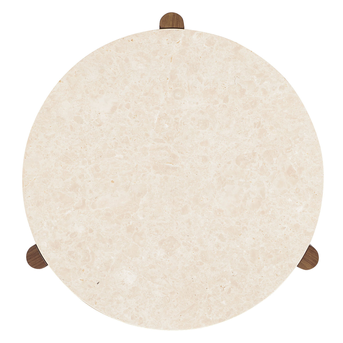 Eleana Round End Table Medium Wood - Beige / Dark Brown by Hooker Furniture - View 5