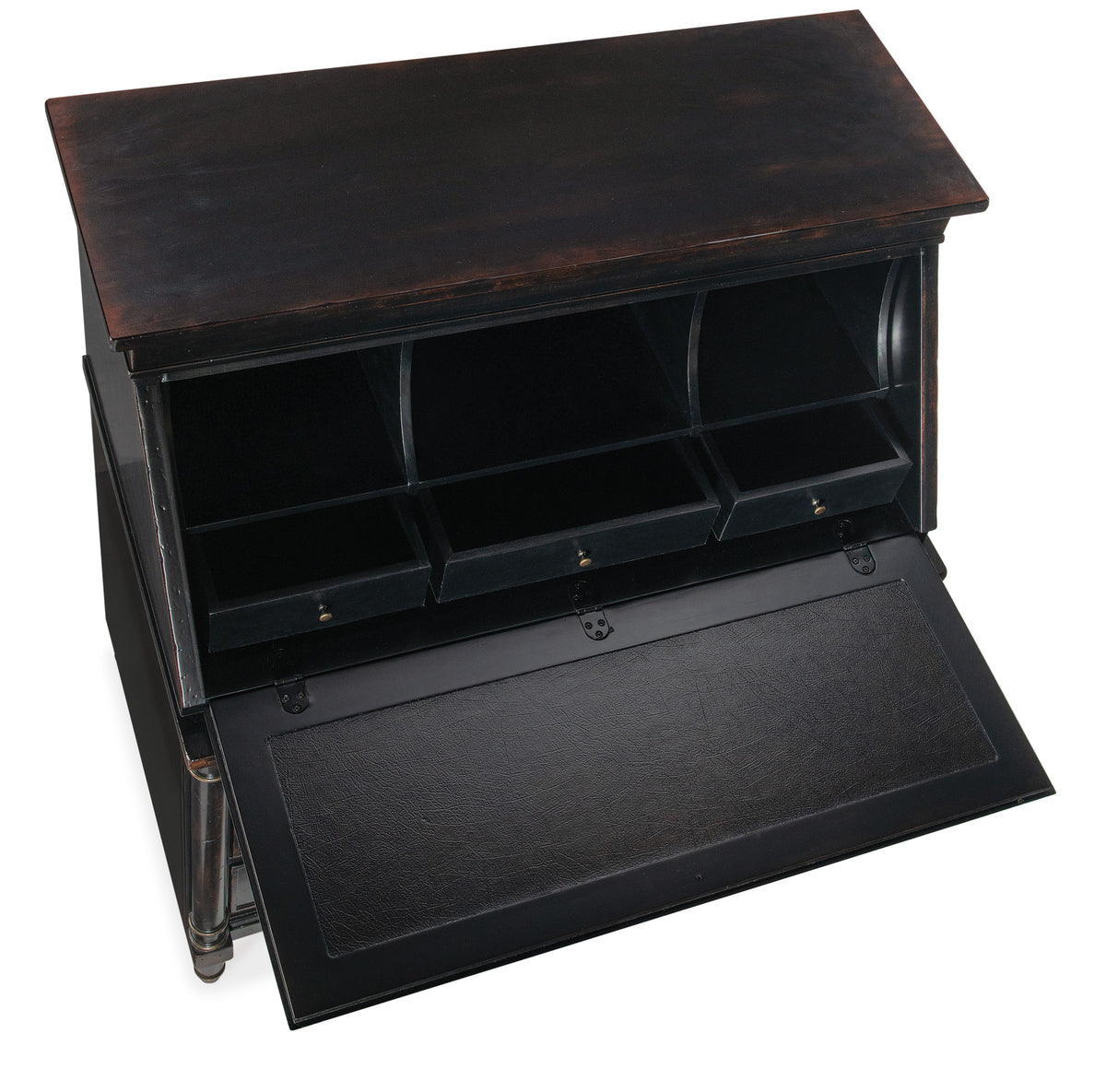 Charleston Secretary - Black by Hooker Furniture - View 2