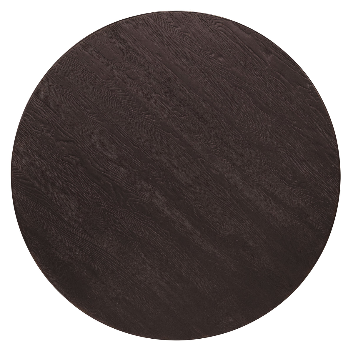Driftwood 72" Round Dining Table Burnt Timber - Dark Brown by Hooker Furniture - View 4