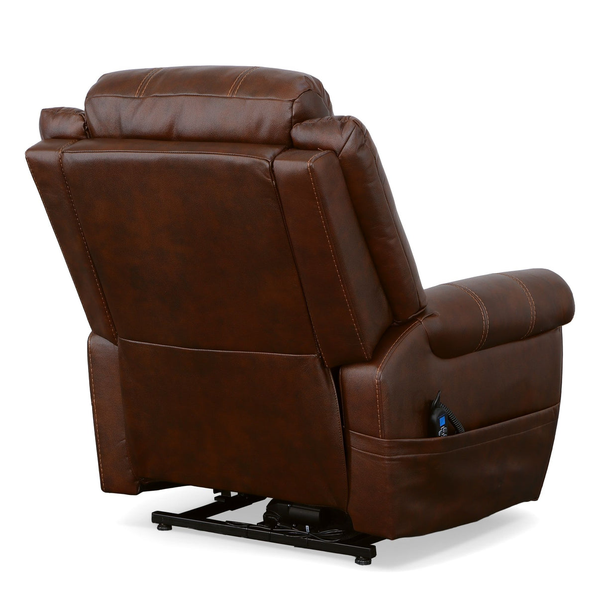 Oscar Power Lift Recliner With Right-Hand Control & Power Headrest - Pumpernickel | Flexsteel