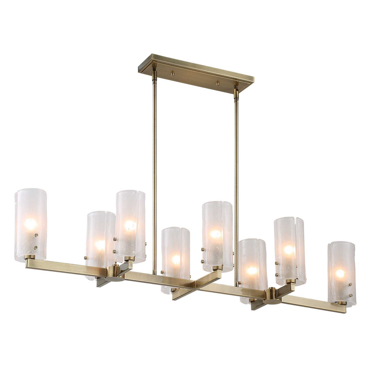 Mistie 8 Light Linear Chandelier - Bronze by Uttermost - View 5