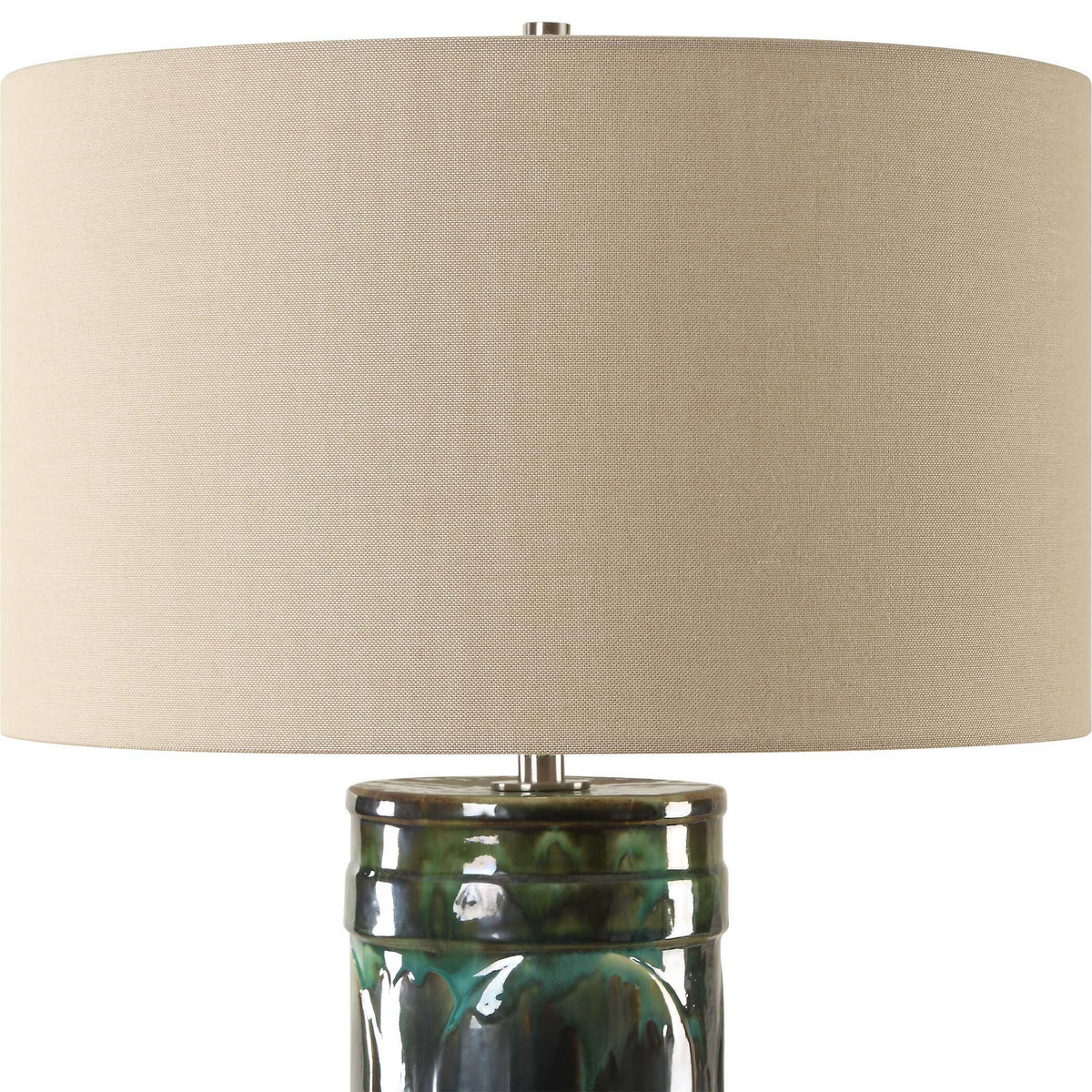 Loch Green Glaze Table Lamp by Uttermost - View 5