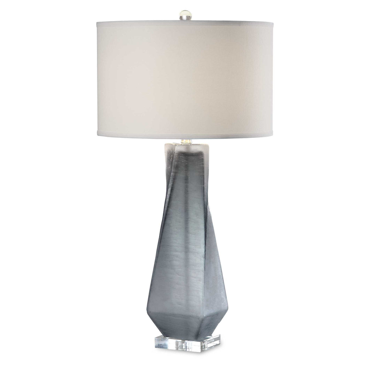 Anatoli Table Lamp Charcoal Gray - Gray / Beige by Uttermost - View 1