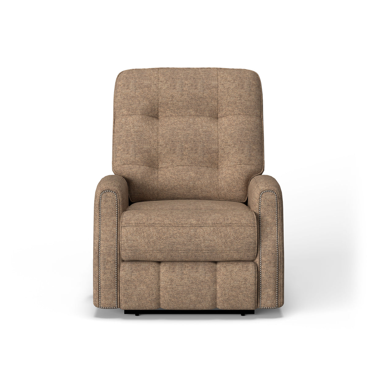Devon Transitional Fabric Power Recliner With Power Headrest | Flexsteel