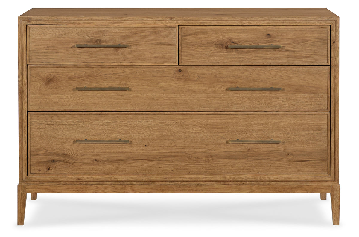 Cashiers Single Dresser Almond - Light Brown by Hooker Furniture - View 2