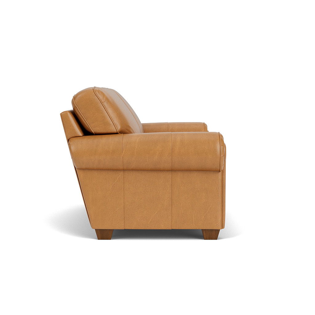 Carson Leather Loveseat | Flexsteel