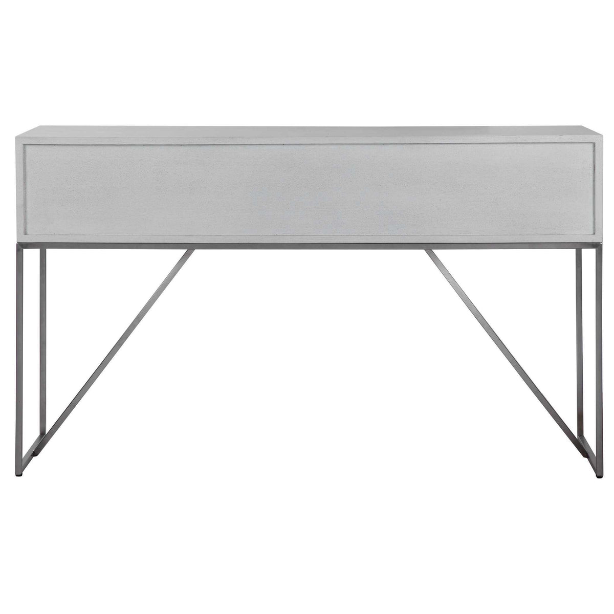 Abaya Console Table - White by Uttermost - View 6