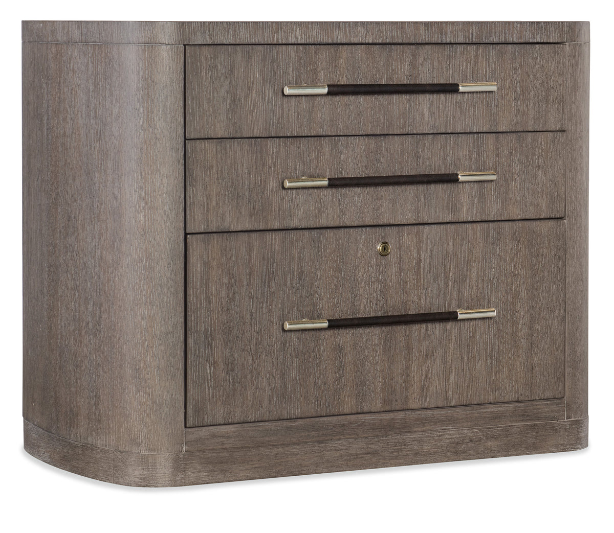 Modern Mood Lateral File Cabinet - Dark Gray by Hooker Furniture - View 1