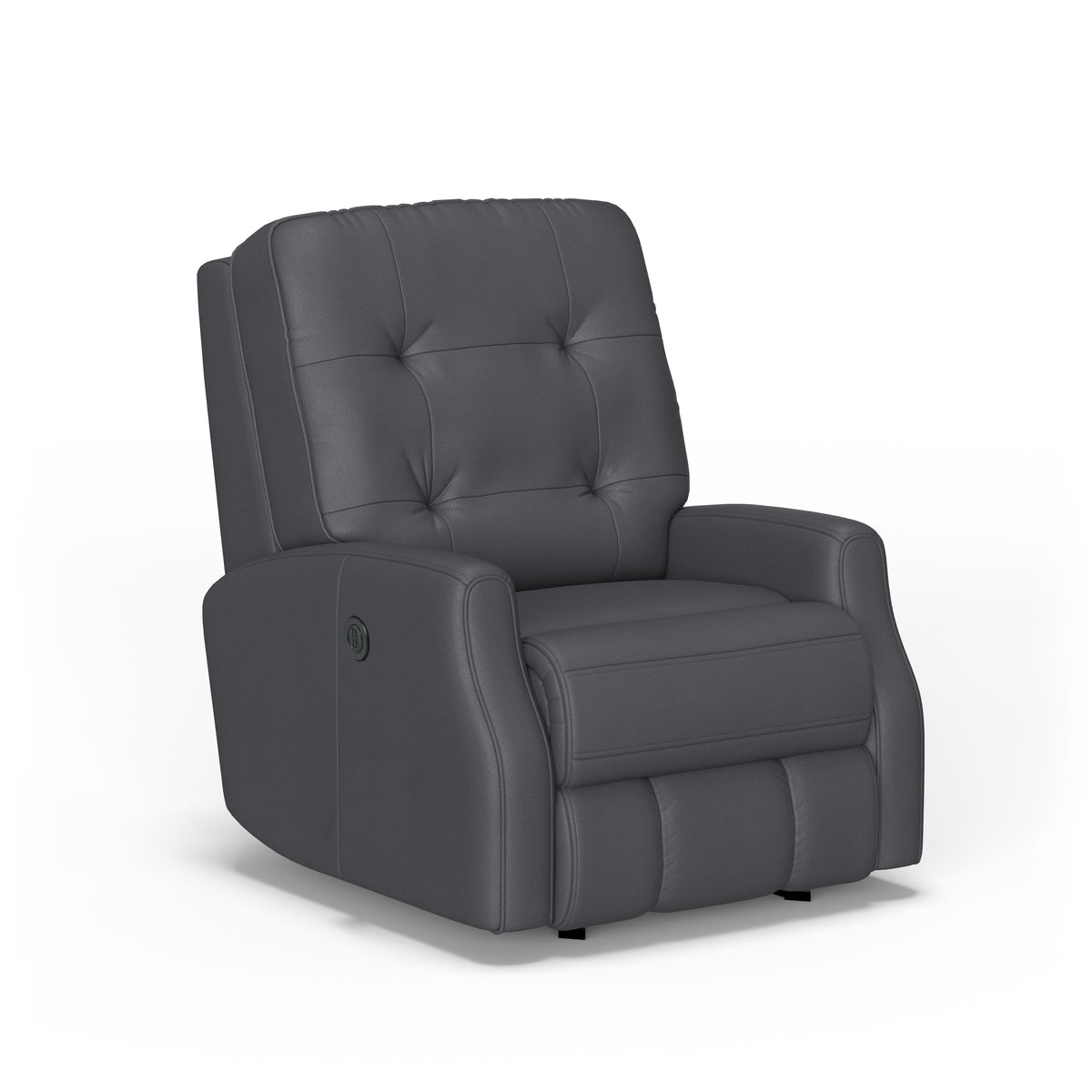 Devon Transitional Leather Power Rocking Recliner | Flexsteel