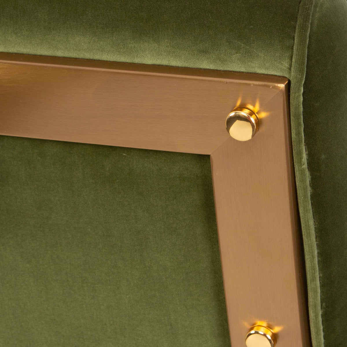 Knoll Mid-Century Accent Chair - Green by Uttermost - View 11