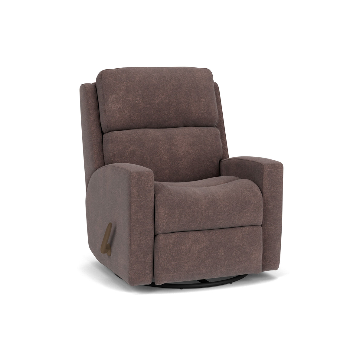 Catalina Transitional Fabric Swivel Gliding Recliner | Flexsteel